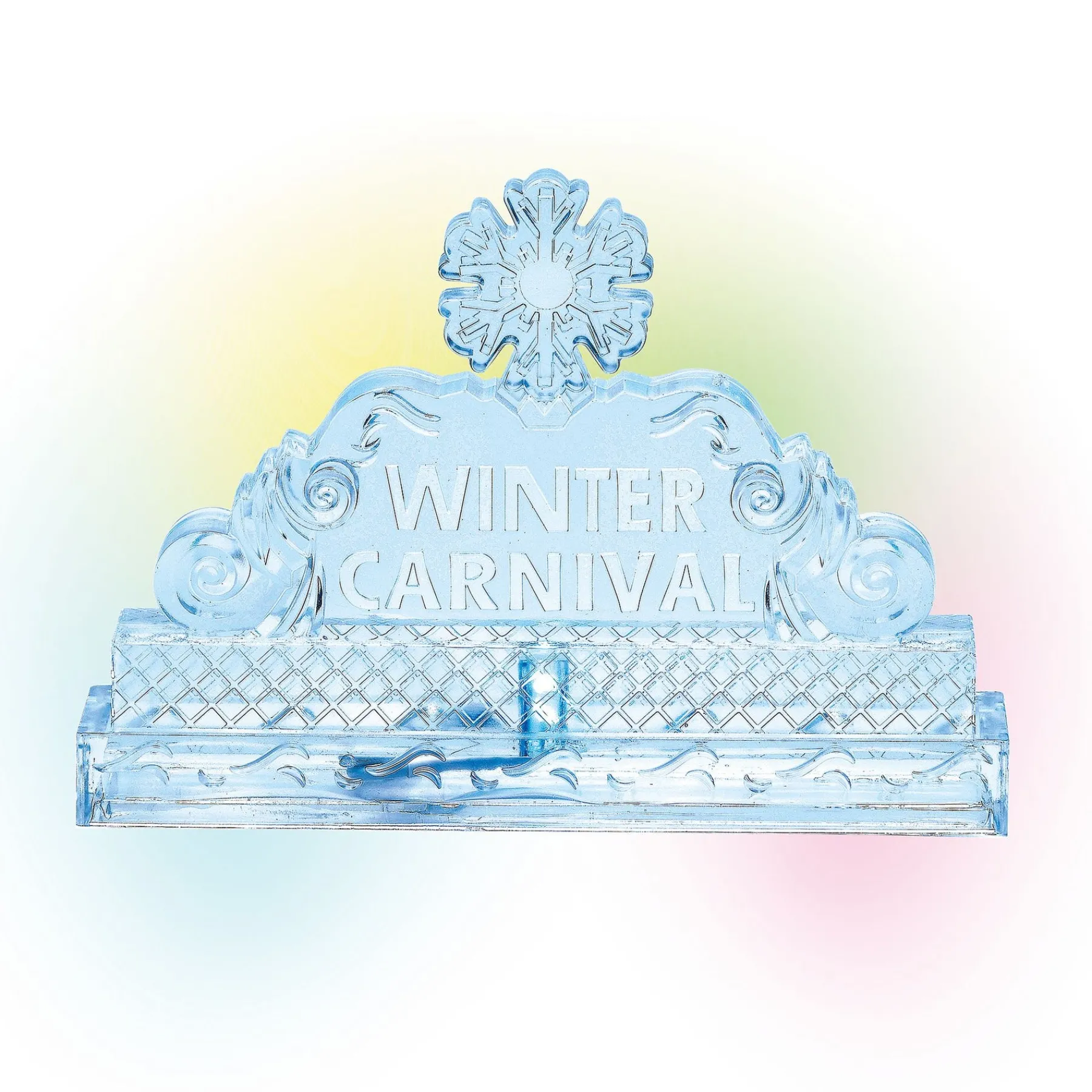 Department 56 Village Accessories>Lit Ice Castle Sign