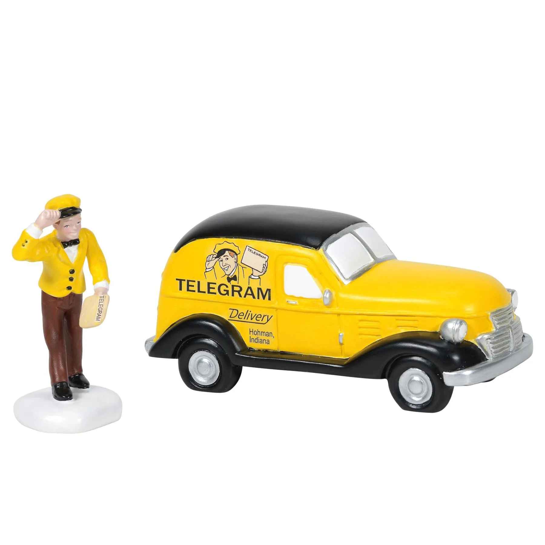 Department 56 A Christmas Story™ Village>Old Man's Telegram Delivered