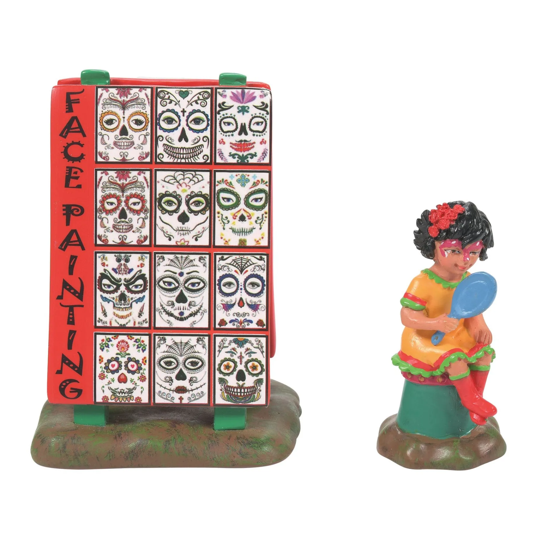 Department 56 Halloween Village Accessories>A Pretty Catrina St/2