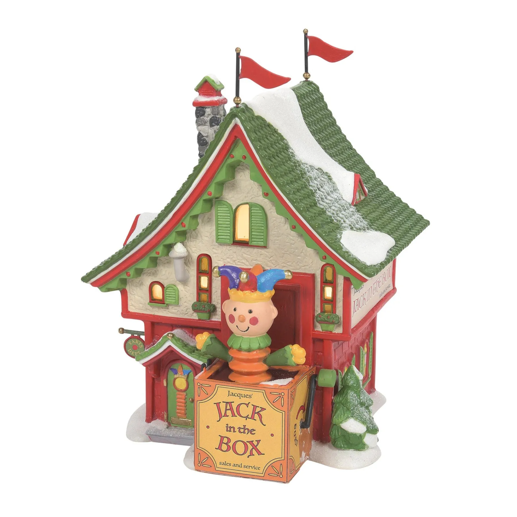 Department 56 North Pole Series>Jacques Jack In The Box Shop