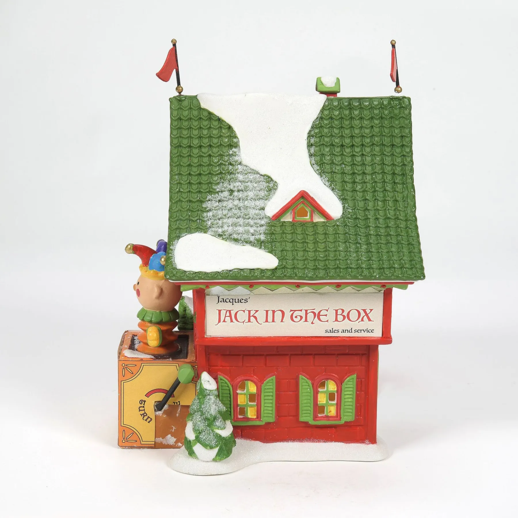 Department 56 North Pole Series>Jacques Jack In The Box Shop